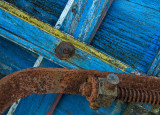 Blue and Rust