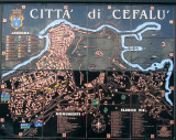 Map of Cefalu`