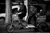 Rickshaw in Paris