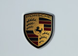 Porsche Badge Close-Up