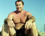 daddy bear grandpa beach gym shorts hairychest.jpg