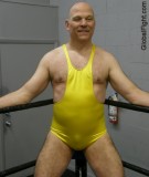 big balding tough wrestler man wrestling singlet bulge.jpg