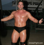 sweaty pro wrestling man hot stocky husky wrestler sweating.jpg