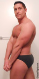 bathroom stud flexing hunky muscles husbands photos gallery.jpg