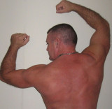 muscledjock flexing big hairy arms forearms older dad.jpg