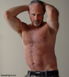 army bdus man wearing pants no shirt hairychest.jpg