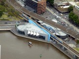 Melbourne Aquarium from the 88th floor, Eureka Skydeck