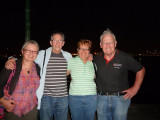 Elaine, John, Marianne and Eugene on Williamstown jetty