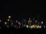 Melbourne city from Williamstown jetty