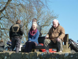 Chilly wind at Monsal Head 11-MAR-2012