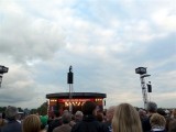That's Jake Clemons in the distance