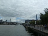 My first shard view - clearly impressed as the photo ended up at a jaunty angle