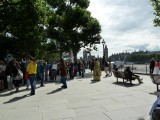 Sunday afternoon on the sunny Embankment