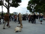 Living sculpture