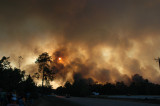 Looking W from Lakeshore Dr at FM 1488