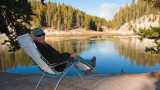 Relaxing Along the Yellowstone River