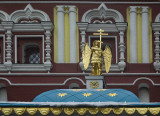 Angel on the cupola of the Iversky Chapel
