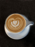 A cappuccino at Madcap