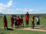 Masai People Jumping Dance