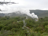 Steam Extraction Well for Geothermal Power Station