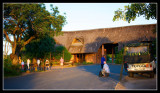 Game Reserve Entry Point at 06.00 AM ..... but who slept in ?