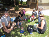 Lunch at Werribee Park - Stephen, Katrina, Patrick and Kirsten