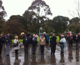 The presentation of the Boer War descendant medallion