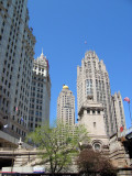 View from river, Michigan and Wacker