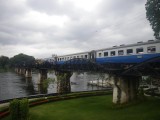 Death Train on Bridge over the River Kwai