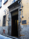 Orvieto,  our hotel La Posta, door and bells