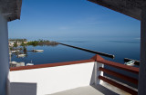 Morning view from the balcony over the Gulf of Mexico