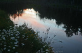 Subtle Sunset Reflection North Fork Headwaters tb0811fpx.jpg
