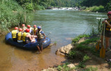 Kitulgalas Kelani River (one of the main rivers of Sri Lanka) is a popular destination for white water rafting.