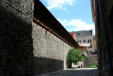 Part of the (16th century) medieval defense wall that once encircled the whole city of Lviv.
