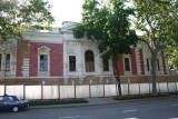 Typical Odessa architecture on Rushkinskaya Street.