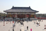 There were many tourists there.