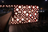Near the Olympic Green are these unusual lights, which added to the modern appearance at the 2008 Beijing Olympics.
