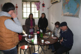 Interior of the Beijing home where we had lunch.