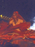 Close-up of the woman.