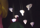 Suddenly, white pods descended from the sky like extraterrestrials.