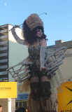 She looked like she was getting ready to whip somebody!