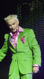 The M.C. reminded me of Joel Grey in the motion picture, Cabaret.
