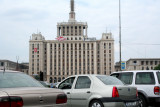 A (post WW II) Stalinist-style bldg. in Bucharest. Today, it is used for media (TV & radio).