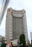 The Hotel Intercontinental in Bucharest. It makes a great landmark when lost in Bucharest!