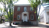 The Pacific National Bank is across the street from Murrays in a colonial house built in 1812.