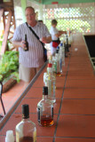 This fellow tourist was enjoying the rum samples!