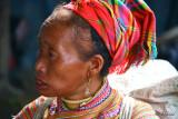 Flower Hmong. Bac Ha Market.