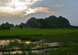 SUNSET AT NINH BINH
