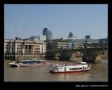 River Thames & Southwark Bridge, London