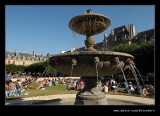 Place des Vosges Fountain, Paris